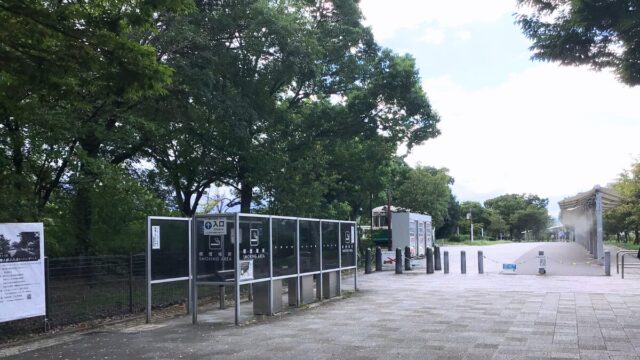 京都水族館 喫煙所 大宮通側