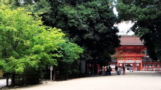 下鴨神社 楼門 糺の森