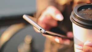 スマホ操作